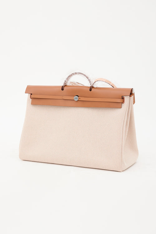 Hermès 2024 Toile & Vache Hunter Herbag 50 Bag