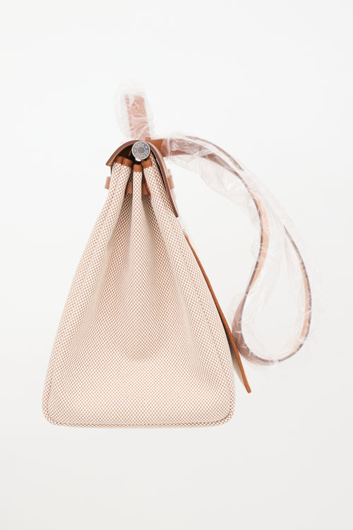 Hermès 2024 Toile & Vache Hunter Herbag 50 Bag
