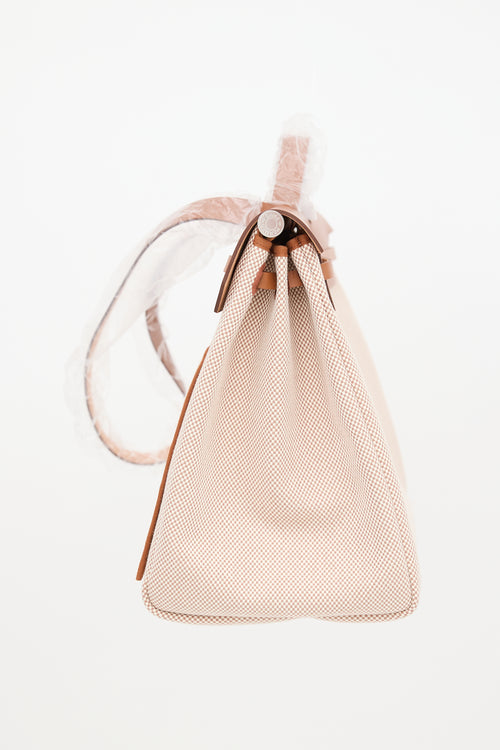 Hermès 2024 Toile & Vache Hunter Herbag 50 Bag