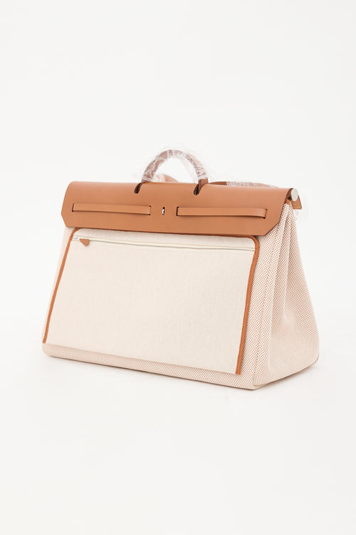 Hermès 2024 Toile & Vache Hunter Herbag 50 Bag