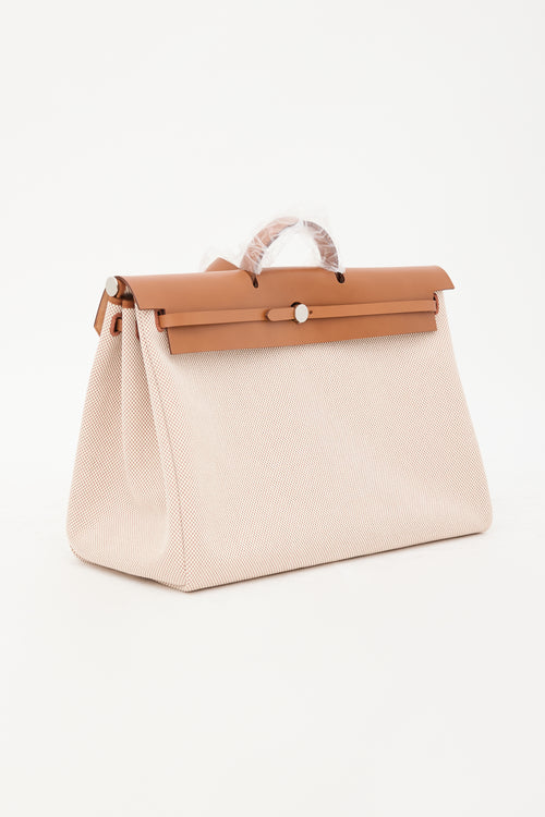 Hermès 2024 Toile & Vache Hunter Herbag 50 Bag