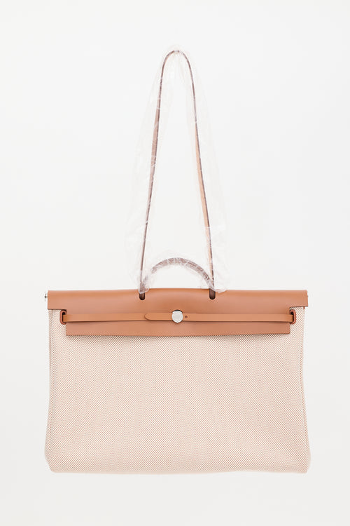 Hermès 2024 Toile & Vache Hunter Herbag 50 Bag