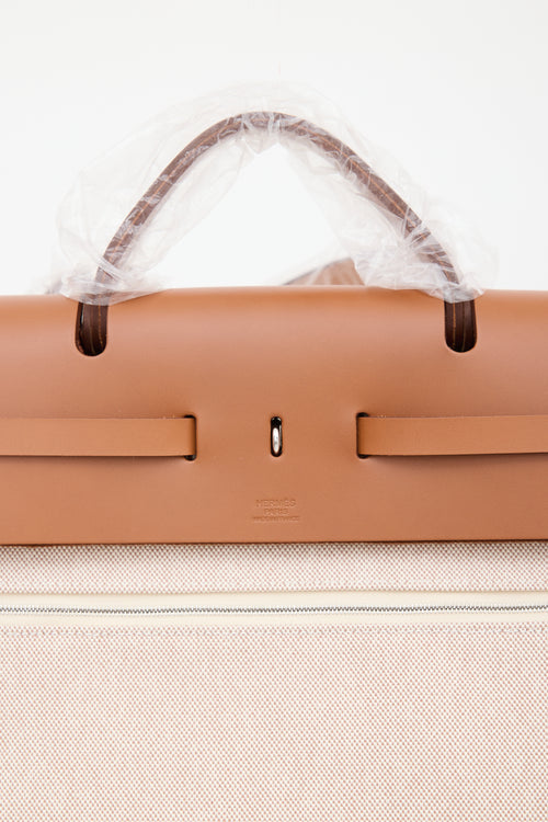 Hermès 2024 Toile & Vache Hunter Herbag 50 Bag