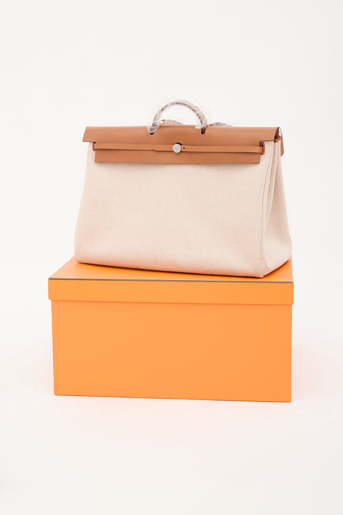 Hermès 2024 Toile & Vache Hunter Herbag 50 Bag