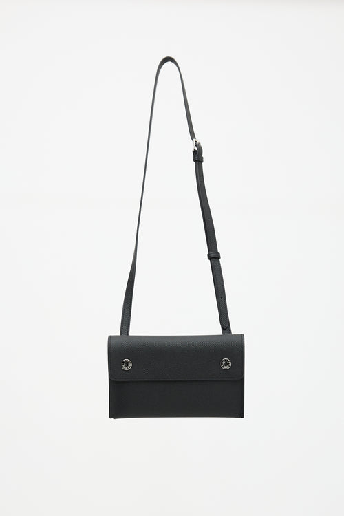 Hermès 2025 Noir Epsom Hermèsnap Bag