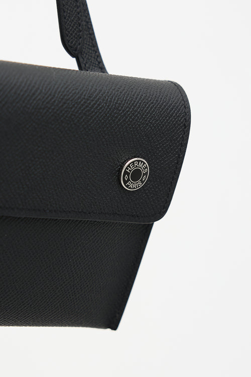 Hermès 2025 Noir Epsom Hermèsnap Bag