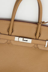 Hermès 2008 Biscuit Togo Birkin 30 Bag 
