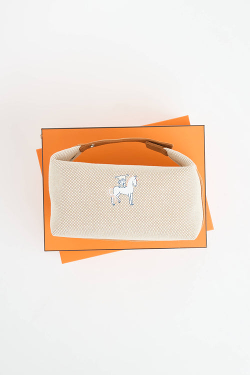 Hermès Biscuit Bride-a-Brac Cabriole Large Case