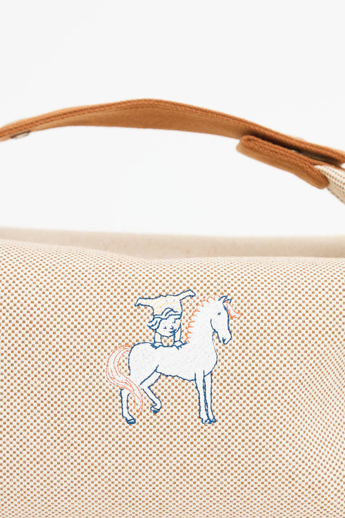 Hermès Biscuit Bride-a-Brac Cabriole Large Case