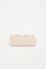 Hermès 2022  Toile Canvas & Fauve Vache Hunter Leather Brides De Gala HerBag 31