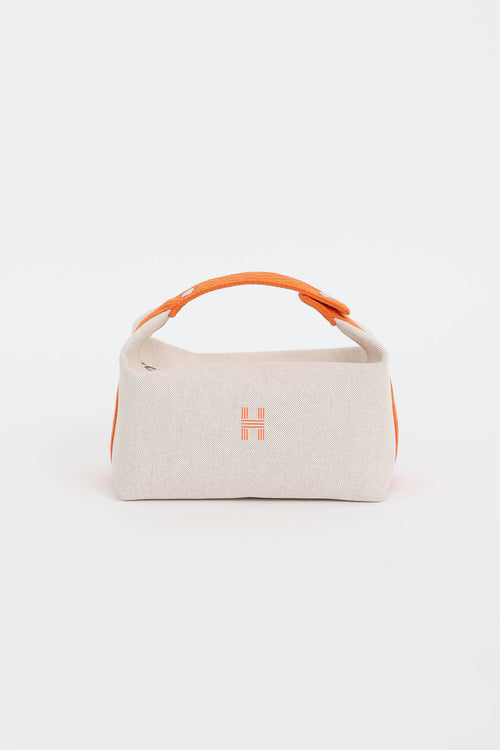 Hermès Large Toile Chevron Bride A Brac Bag