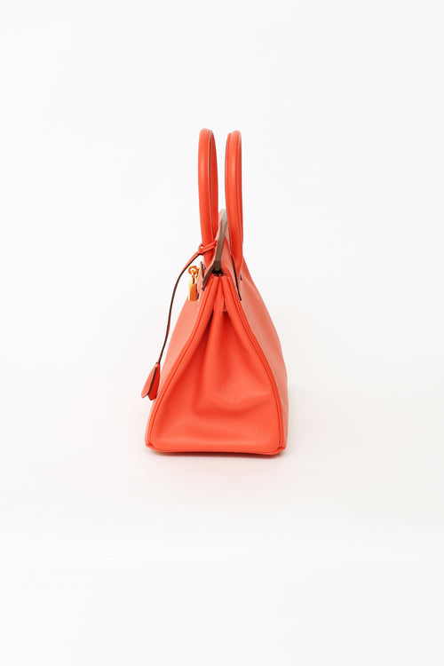 Hermes 2016 Rose Jaipur Epsom Leather Birkin 30 Bag