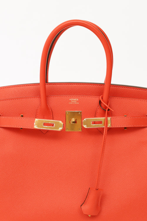 Hermes 2016 Rose Jaipur Epsom Leather Birkin 30 Bag