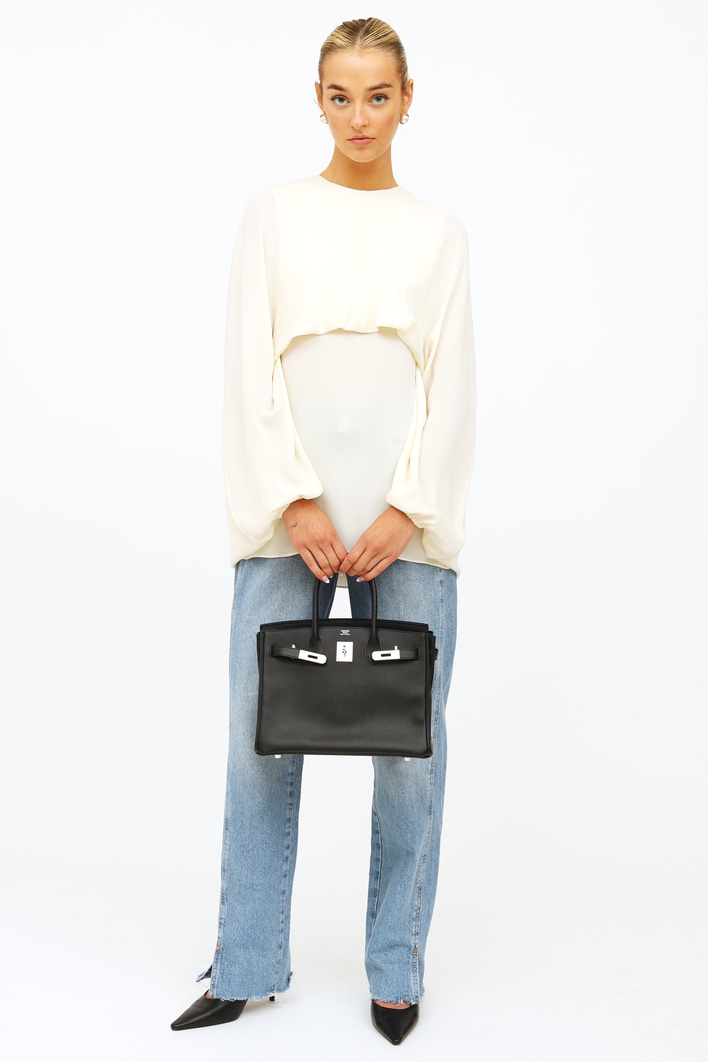 Hermès // 2019 Noir Epsom Leather Birkin 30 Bag – VSP Consignment
