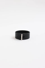 Hermès Leather Palladium Bracelet