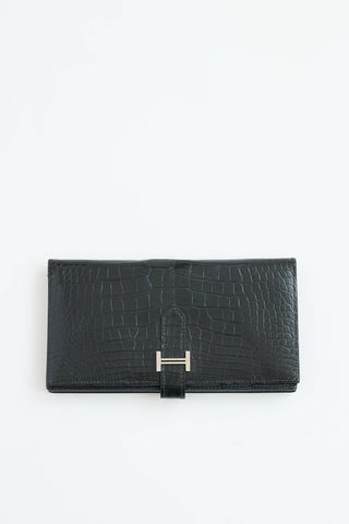 Hermès 2013 Leather Bearn Wallet