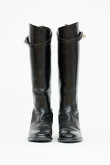 Hermès Leather Kelly Jumping Boot