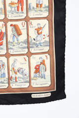 Hermès L'Alphabet de Métiers 45 Scarf