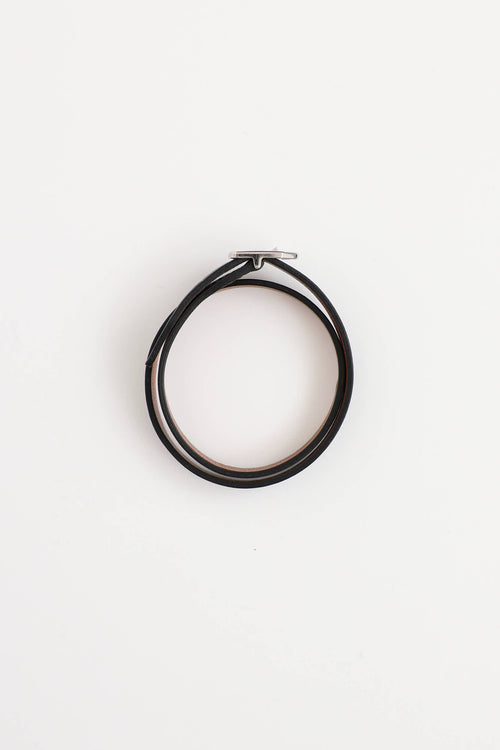 Hermès Padlock Double Tour Wrap Bracelet