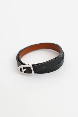 Hermès Padlock Double Tour Wrap Bracelet