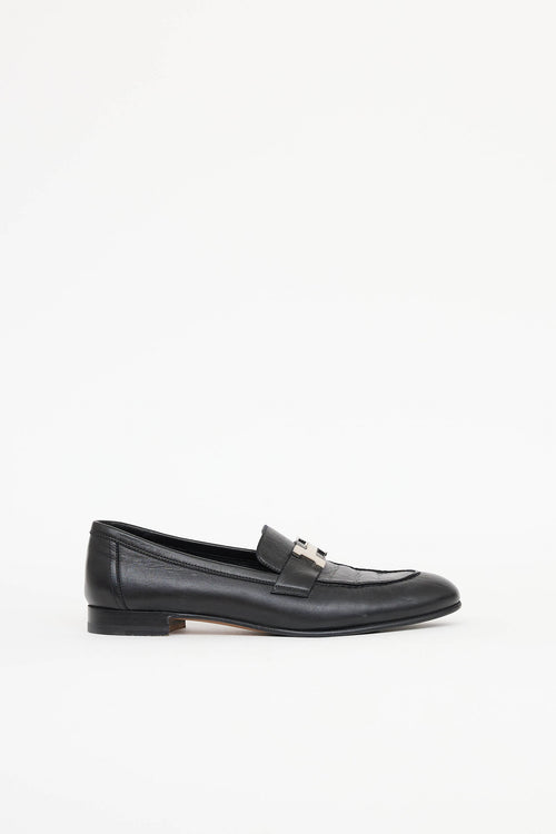 Hermès Leather Paris Loafer