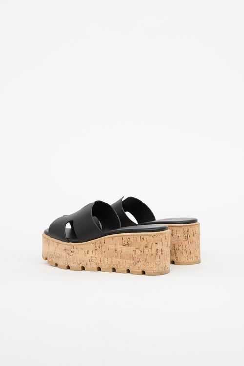 Hermès Noir Eze 30 Sandal