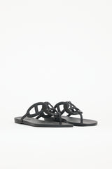 Hermès Rubber Egerie Sandal