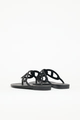 Hermès Rubber Egerie Sandal