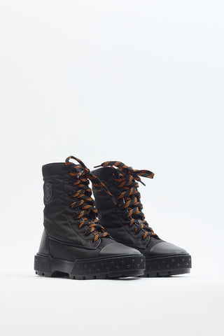 Hermès Black Nylon Fresh Parachute Ankle Boot