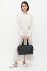 Hermès Black Victoria II 35 Bag