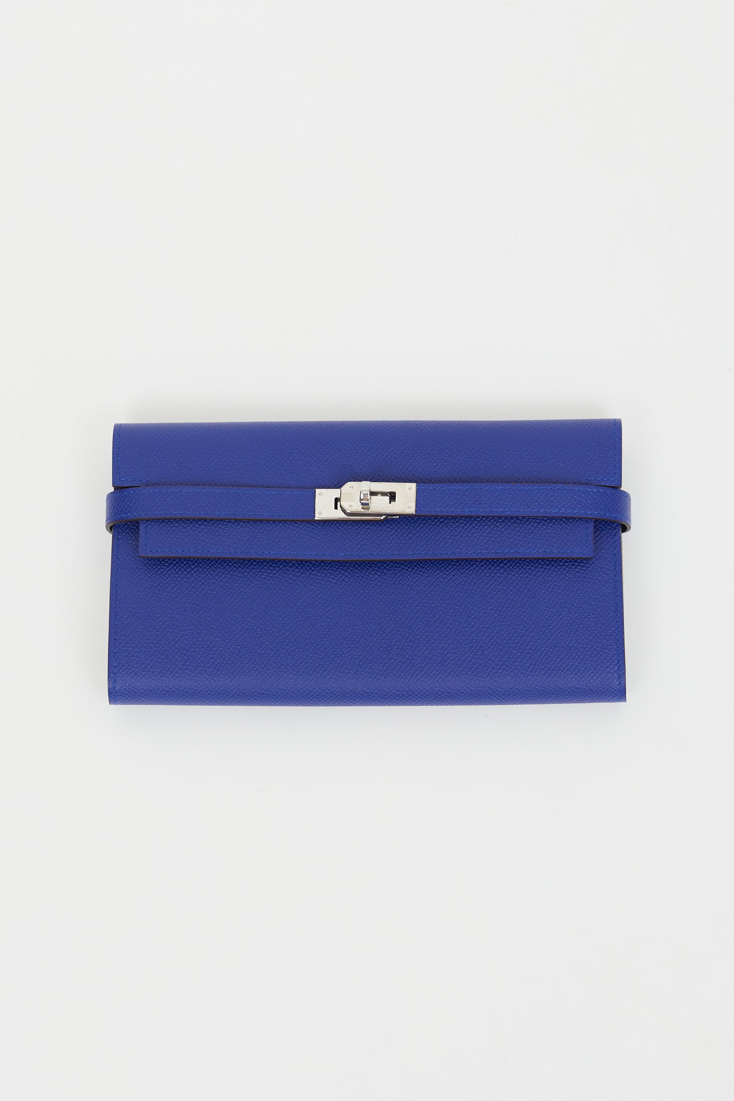 Hermès // 2016 Bleu Electrique Togo Kelly Long Wallet – VSP