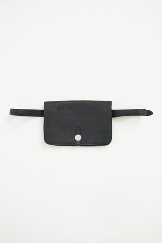 Hermès Black Dogun Duo Wallet
