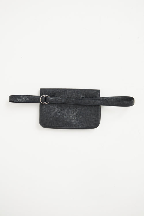 Hermès Black Dogun Duo Wallet