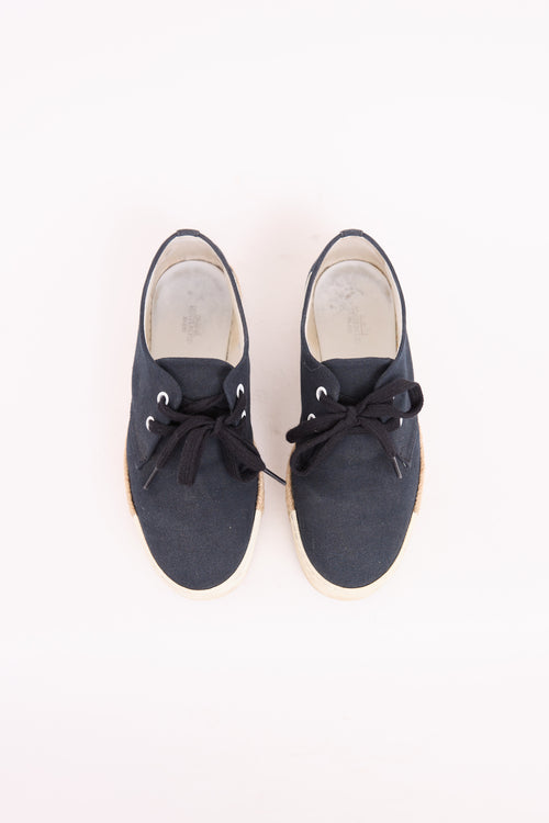 Hermes Rosa Espadrille Sneaker