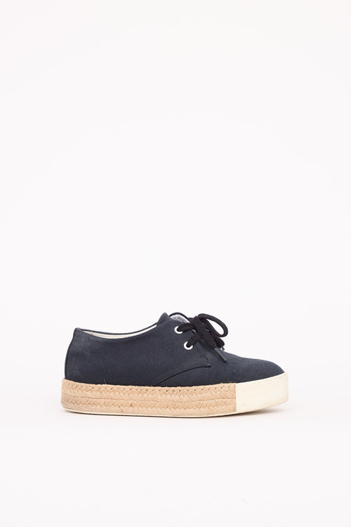 Hermes Rosa Espadrille Sneaker
