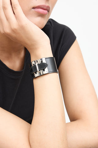 Hermès 2014 Leather Intense Wrap Bracelet