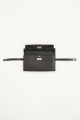 Hermès Black Leather Kelly Wallet