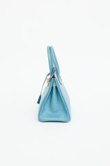 Hermès 2004 Bleu Jean Epsom Birkin 30 Bag