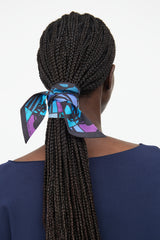 Hermès Blue & Purple Brides De Gala Twilly
