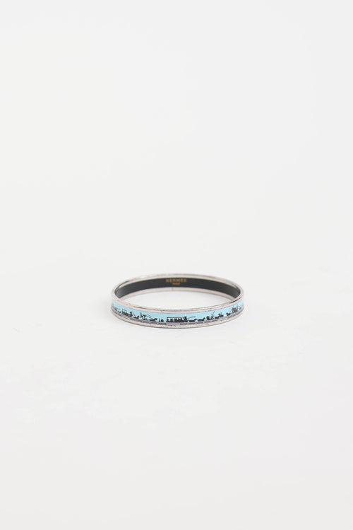 Hermès Carriage Enamel Bangle