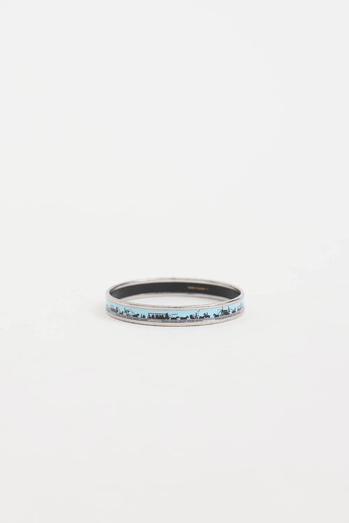 Hermès Carriage Enamel Bangle