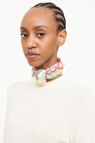 Hermès 2003 Silk Huaca Piru Scarf