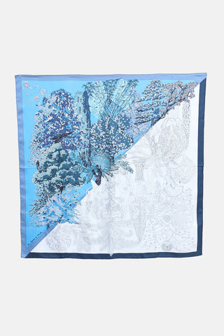 Silk Légendes De L'arbre 90 Scarf