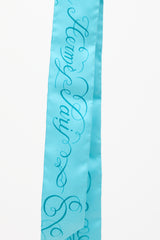 Hermès Blue Silk Exercices Pour Former La Main Twilly