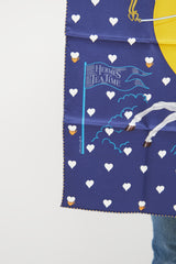 Hermès Blue Tea Time Medaillons Scarf