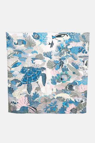 Silk Under The Waves Scarf