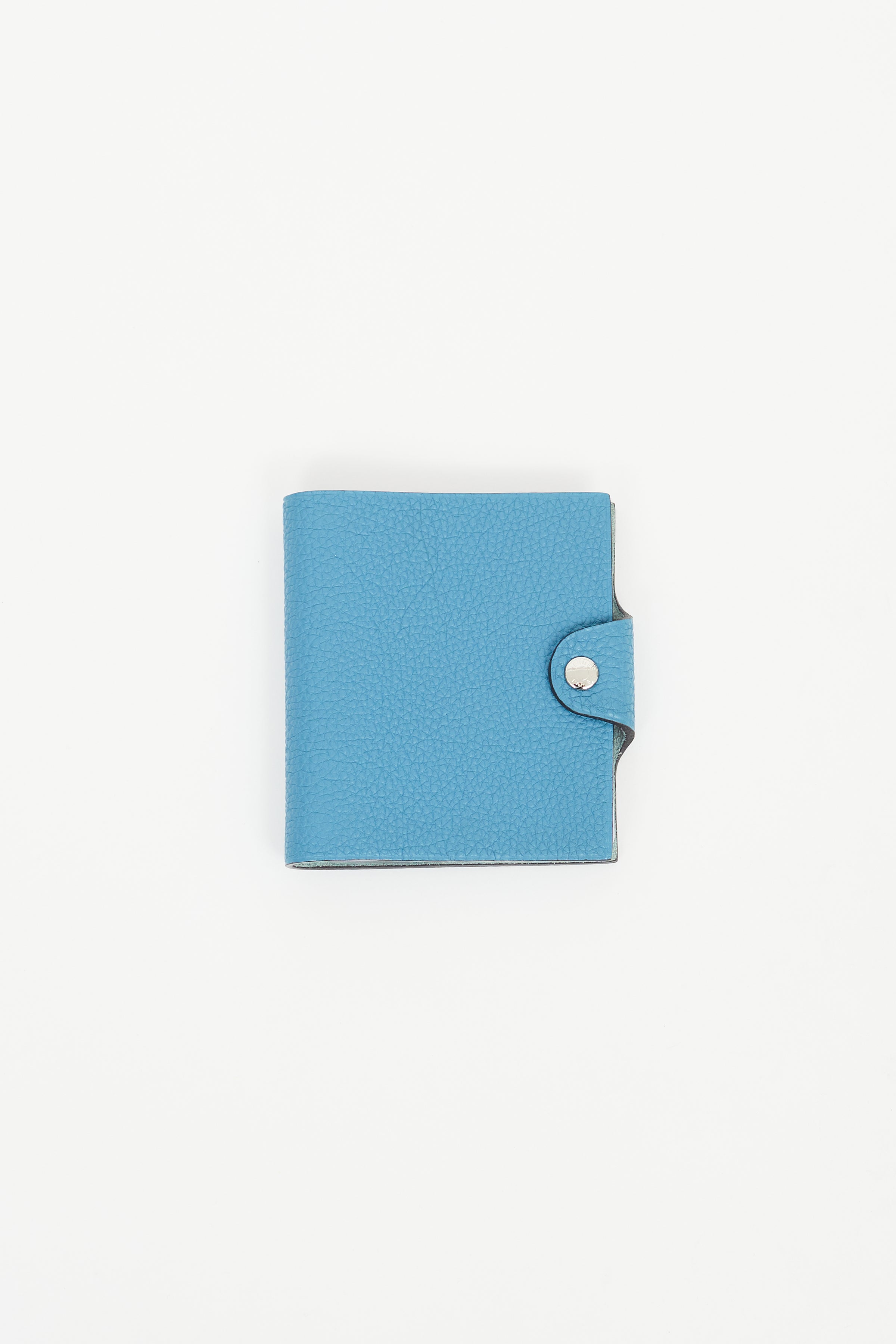 Hermès // Blue Togo Leather Ulysse Mini Notebook – VSP Consignment
