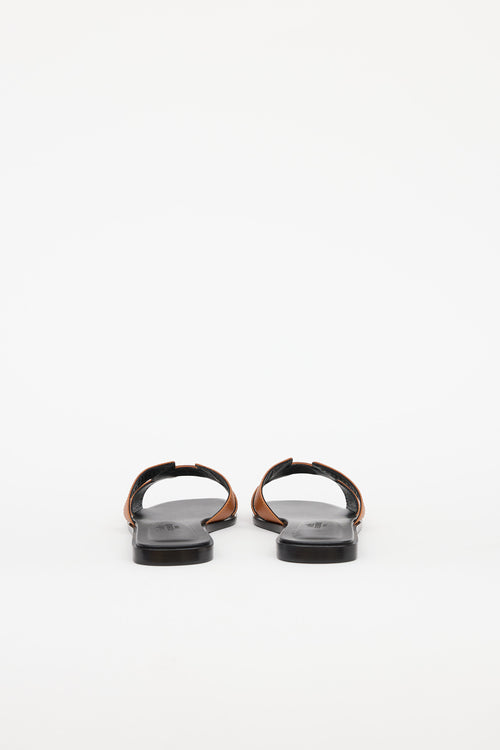 Hermès Naturel Epsom Oran Sandal