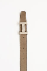 Hermès Leather Constance Belt