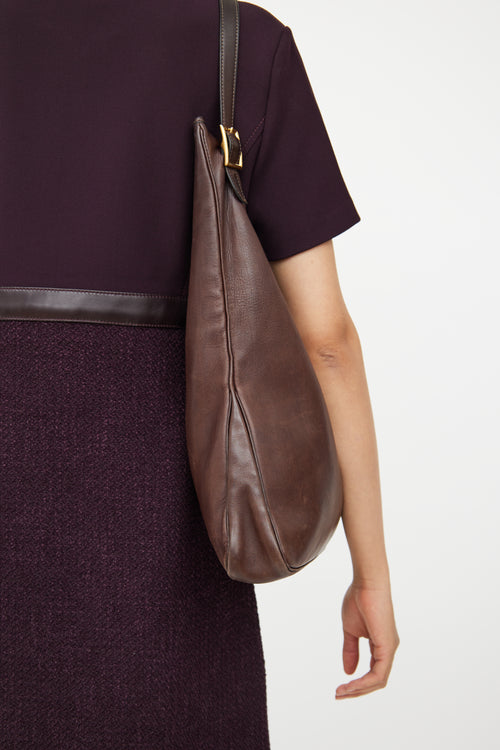 Hermès Brown Massai Shoulder Bag